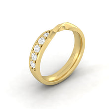 Load image into Gallery viewer, Thea 0.18CTW SUPERNOVA Moissanite 14K Yellow Gold
