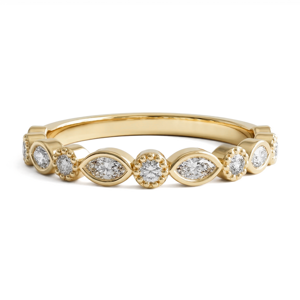 LUCCE AINA™ Lab Diamond 0.55ctw 14K Yellow Gold