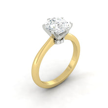 Load image into Gallery viewer, Angela 1.00ct D VS1 Ex GIA Platinum/ 18K Yellow Gold
