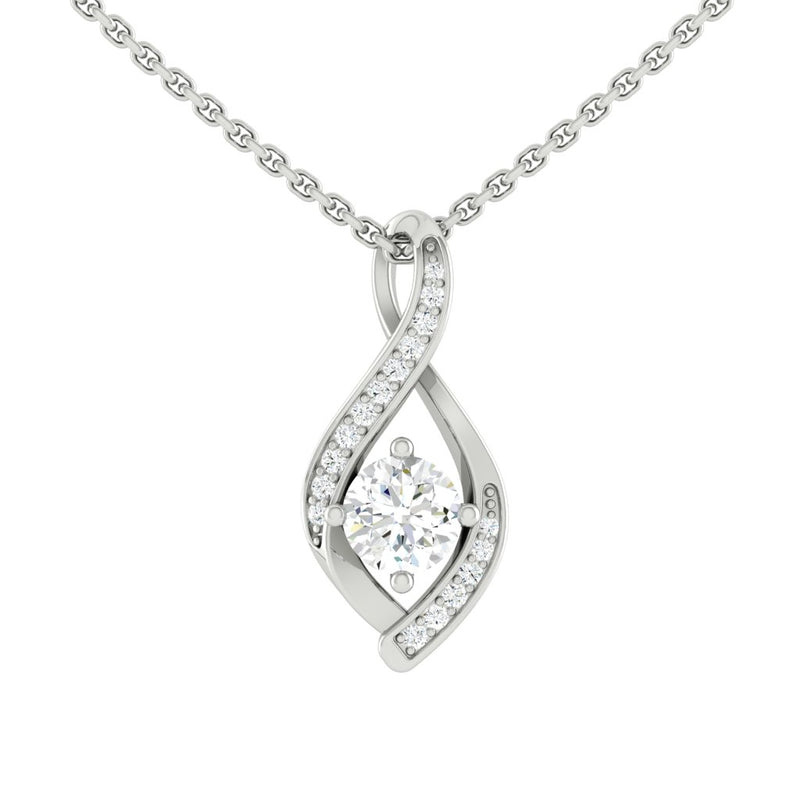 Kaela Infinity Necklace Diamond