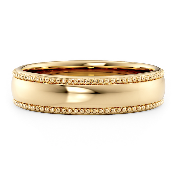 LUCCE APOLLO™ Polished 4mm 14K Yellow Gold