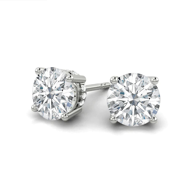 Kaela Earrings 2.90CTW Lab Diamond Platinum