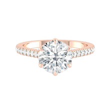 Load image into Gallery viewer, lab diamond engagement ring store petal cathedral jewelry wedding rings Manila philippines
