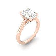 Load image into Gallery viewer, Azalea Emerald Moissanite
