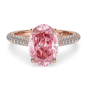 LUCCE AZALEA™ Luxe Oval ROSÉ™ Pink Diamond