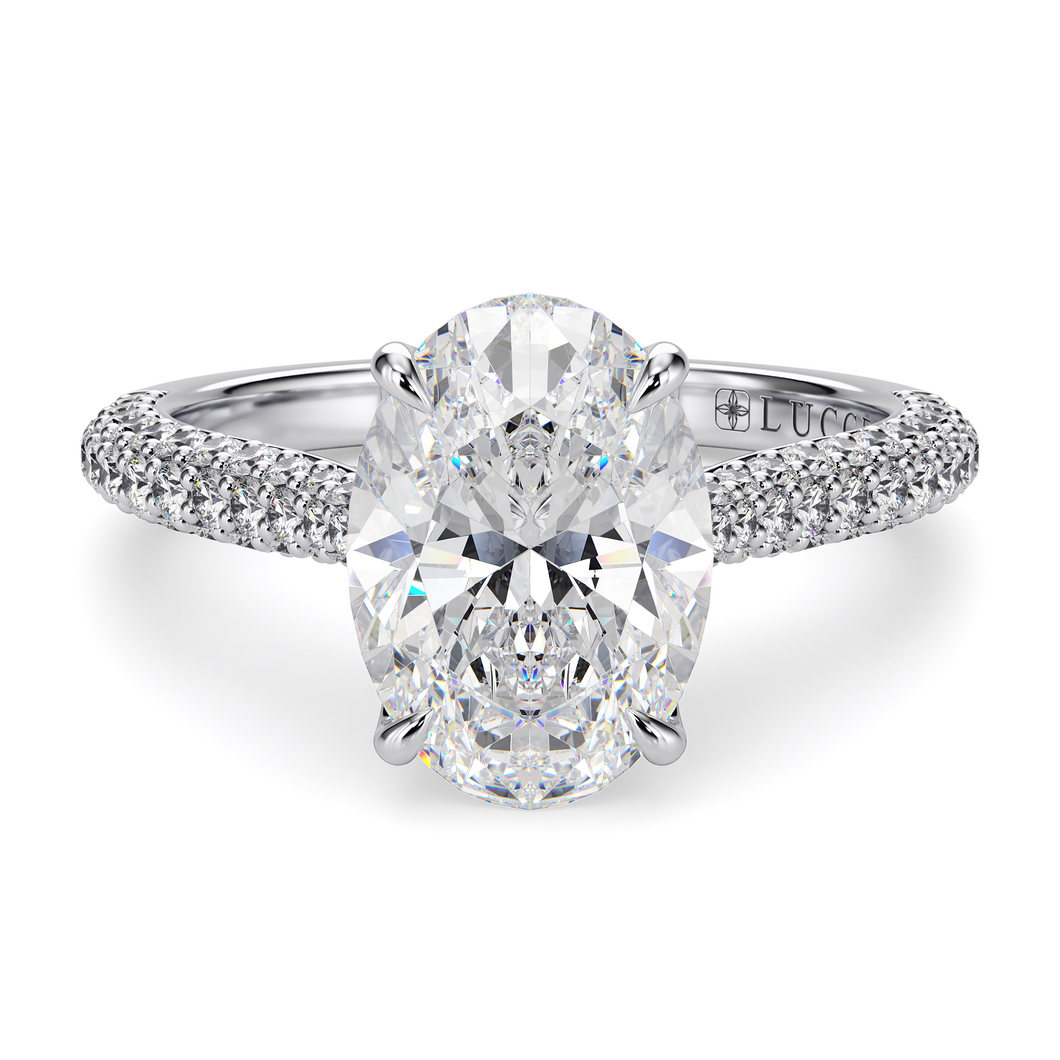 Lucce Azalea Luxe Oval Diamond