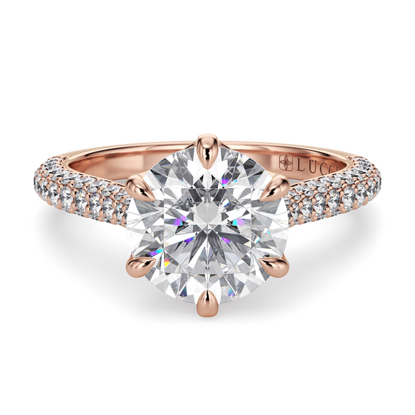 Lucce Azalea Luxe Round Diamond