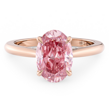 Load image into Gallery viewer, Lucce Azalea Oval Rosé Pink Diamond
