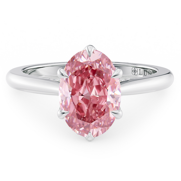 Lucce Azalea 6-Prong Oval Rosé Pink Diamond