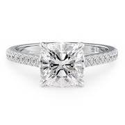 LUCCE AZALEA™ Pavé Cushion Diamond