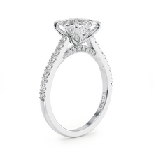 Load image into Gallery viewer, Lucce Azalea Pavé Cushion Diamond

