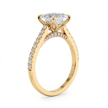 Load image into Gallery viewer, Lucce Azalea Pavé Cushion Diamond
