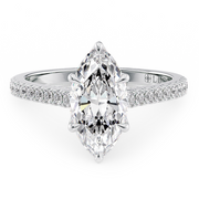 LUCCE AZALEA™ Pavé Marquise Diamond