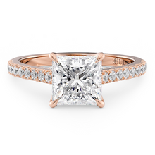 Load image into Gallery viewer, Lucce Azalea Pavé Princess Diamond
