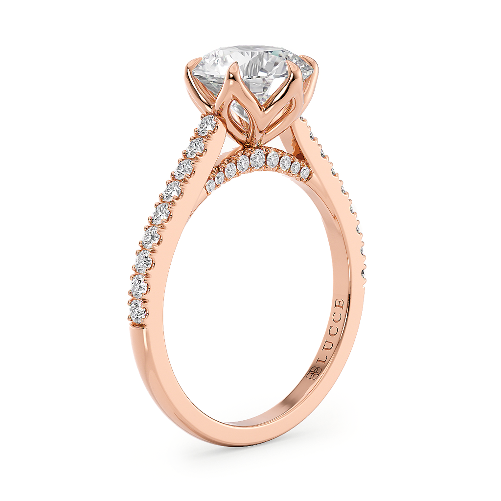 Load image into Gallery viewer, LUCCE AZALEA™ Pavé Round Gemstone
