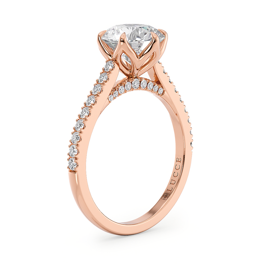 Load image into Gallery viewer, LUCCE AZALEA™ Pavé Round Gemstone

