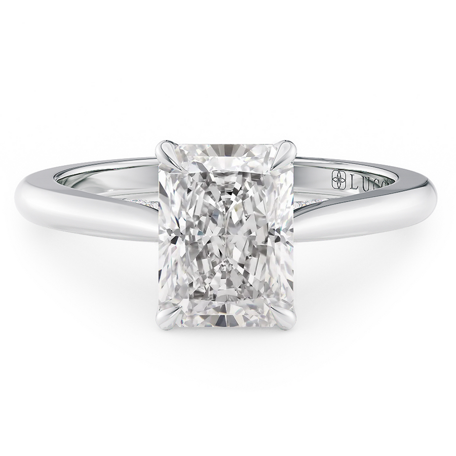 Load image into Gallery viewer, LUCCE AZALEA™ Radiant Lab Diamond 1.28ct E VVS2 Platinum
