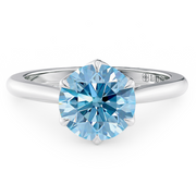 LUCCE AZALEA™ Round OCEAN™ Blue Diamond