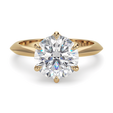 Load image into Gallery viewer, Lucce Azalea Sì Round Lab Diamond 2.02ct D VVS2 Id IGI 18K Yellow Gold
