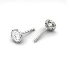 Load image into Gallery viewer, Carla Earrings Lab Diamond 1.55CTW Platinum
