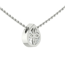 Load image into Gallery viewer, Carla Pear Necklace Diamond
