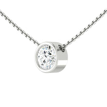 Load image into Gallery viewer, Carla Round Necklace Diamond
