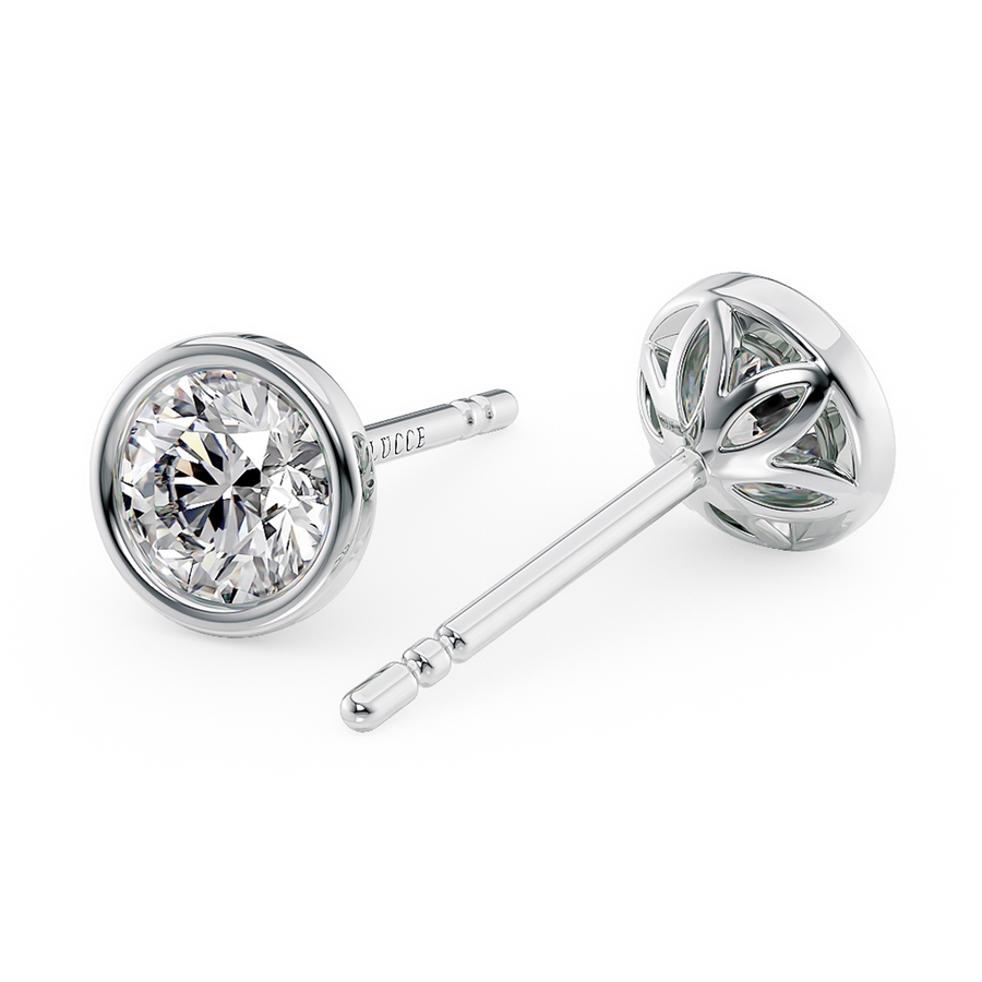Load image into Gallery viewer, LUCCE CARLISLE™ 6-Petal Earrings Round Diamond
