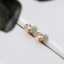 Load image into Gallery viewer, Carla Earrings Round Diamond
