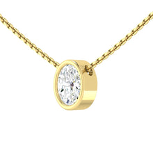 Load image into Gallery viewer, Carla Oval Necklace Diamond
