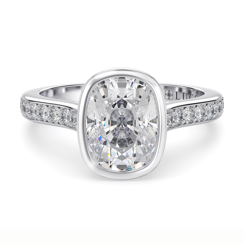 Lucce Carla Pavé Cushion Diamond