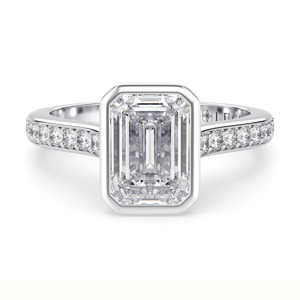 Lucce Carla Pavé Emerald Diamond