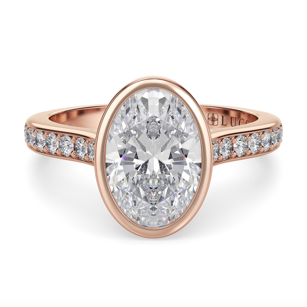Lucce Carla Pavé Oval Diamond