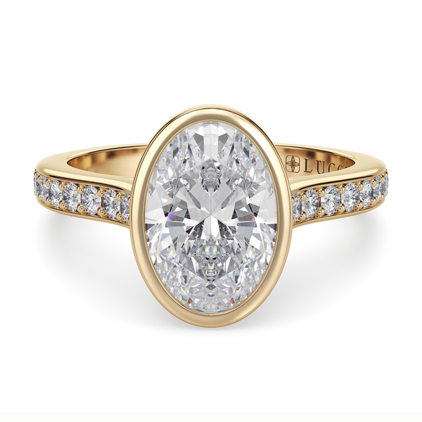 Lucce Carla Pavé Oval Diamond