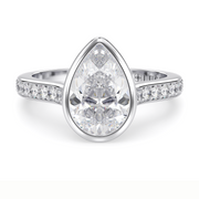 LUCCE CARLA™ Pavé Pear Gemstone