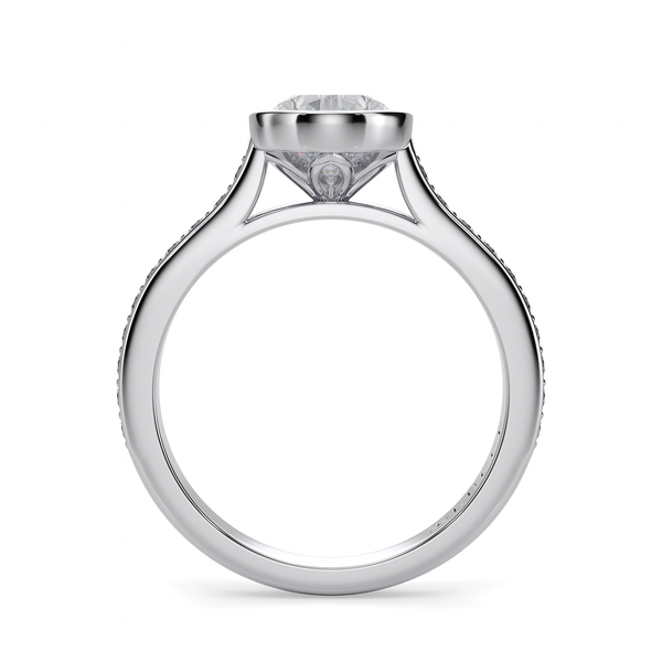 Lucce Carla Pavé Pear Diamond