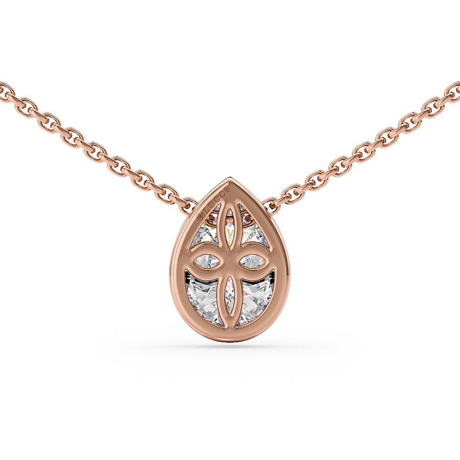 Load image into Gallery viewer, LUCCE CARLISLE™ Pear Necklace Diamond
