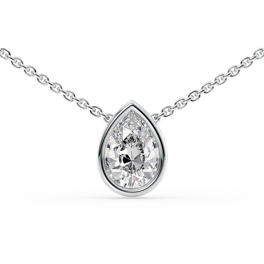 Load image into Gallery viewer, LUCCE CARLISLE™ Pear Necklace Diamond

