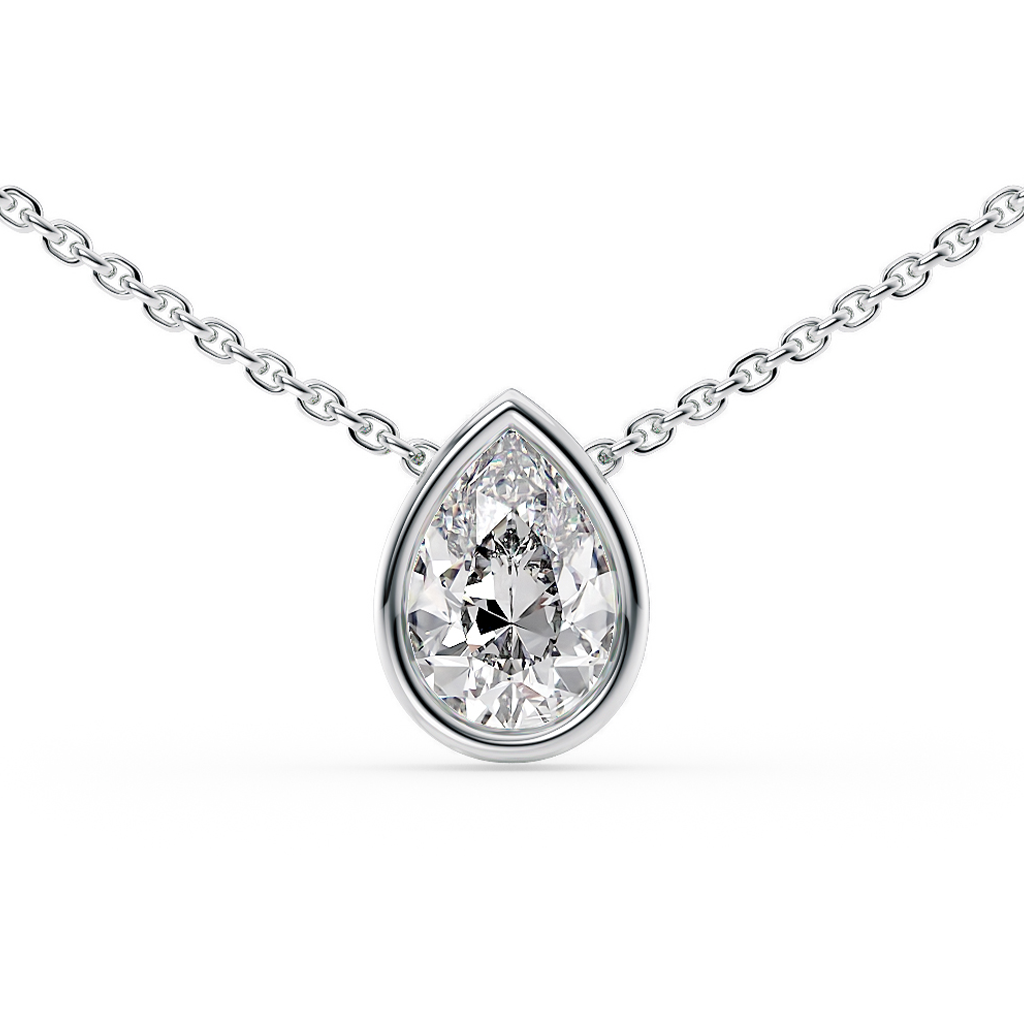 Lucce Carla Pear Necklace Diamond