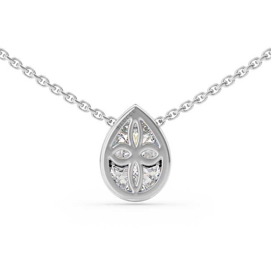 Load image into Gallery viewer, LUCCE CARLISLE™ Pear Necklace Diamond
