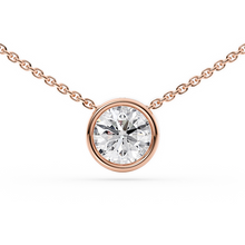 Load image into Gallery viewer, Lucce Carla Round Necklace Diamond
