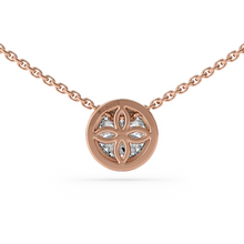 Load image into Gallery viewer, Lucce Carla Round Necklace Diamond
