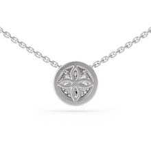 Load image into Gallery viewer, Lucce Carla Round Necklace Diamond
