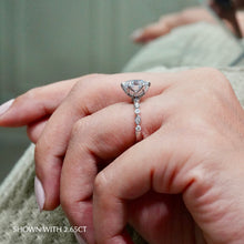 Load image into Gallery viewer, Moissanite Lab Diamond Engagement Ring Wedding Rings Proposal Jewelry Manila Philippines
