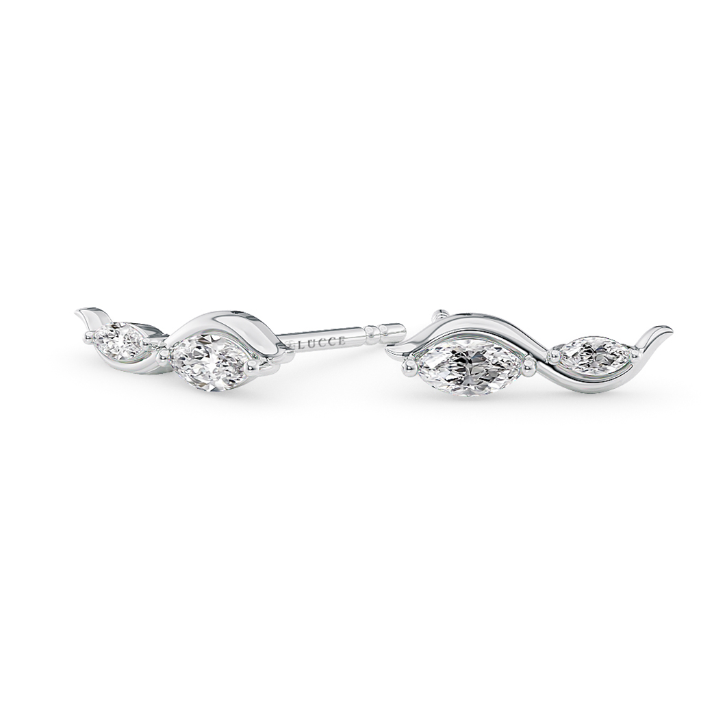 Load image into Gallery viewer, LUCCE CONSTANCE™ Infini Earrings Diamond
