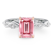 LUCCE CONSTANCE™ Petal Emerald Rosé Pink Diamond