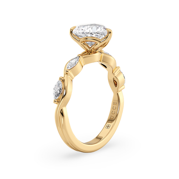 Lucce Constance Petal Heart Diamond