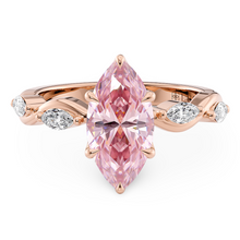 Load image into Gallery viewer, Lucce Constance Petal Marquise Rosé Pink Diamond

