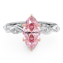 Load image into Gallery viewer, Lucce Constance Petal Marquise Rosé Pink Diamond
