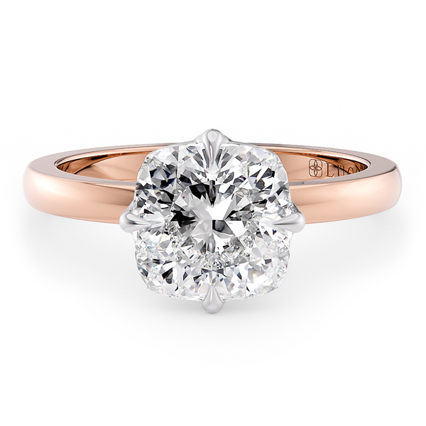 Lucce Constance Solitaire Cushion Diamond