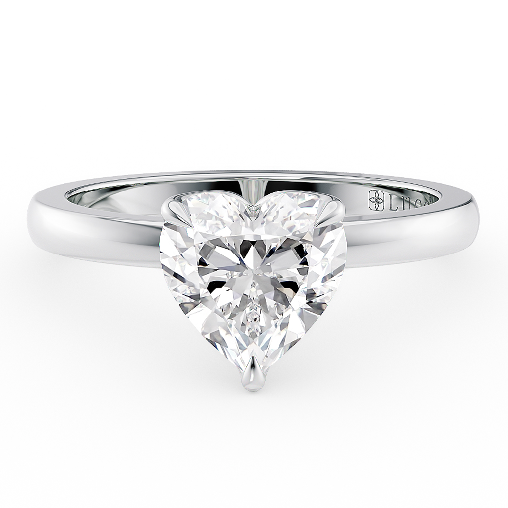 Lucce Constance Solitaire Heart Diamond